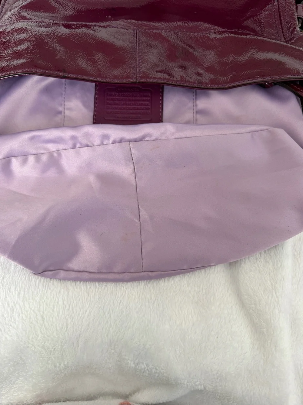 Coach Large Patent Zoe